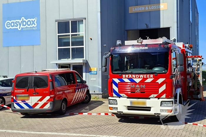 Afzetting rondom pand na melding van gevaarlijke stoffen