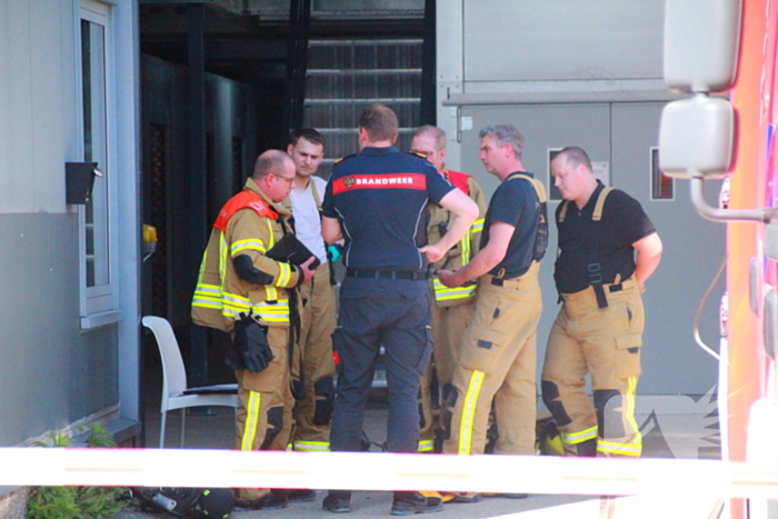 Afzetting rondom pand na melding van gevaarlijke stoffen