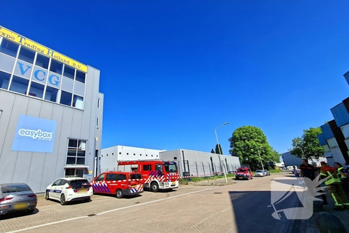 Afzetting rondom pand na melding van gevaarlijke stoffen