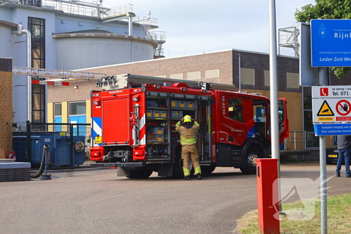 Ongeval met gevaarlijke stoffen Hoogheemraadschap van Rijnland
