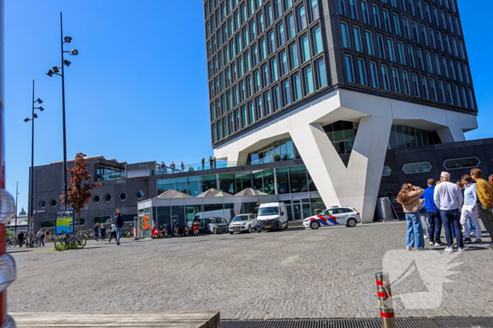 Traumateam ingezet bij val van hoogte