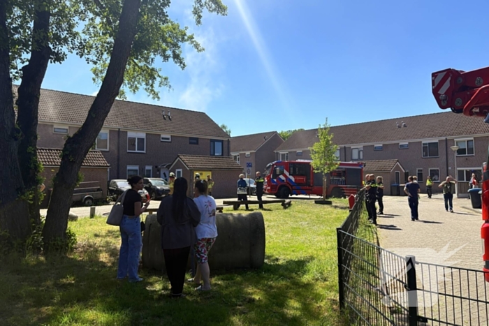 Brand in woning zorgt voor rookontwikkeling