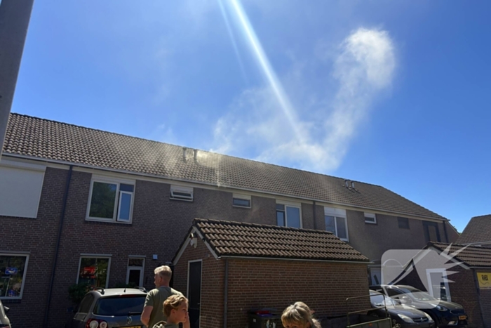 Brand in woning zorgt voor rookontwikkeling