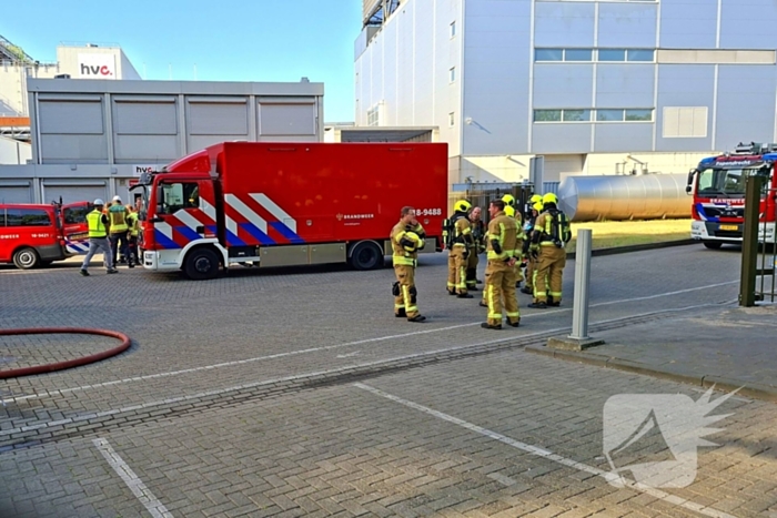 Grote brand in pand afvalverwerker