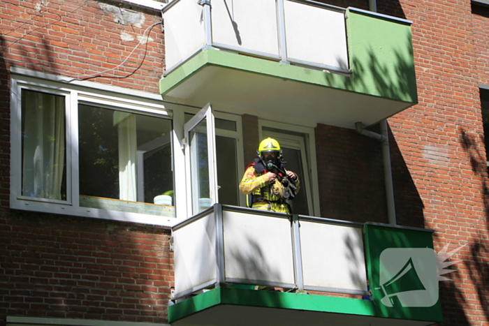 Vogels gered door brandweer bij woningbrand