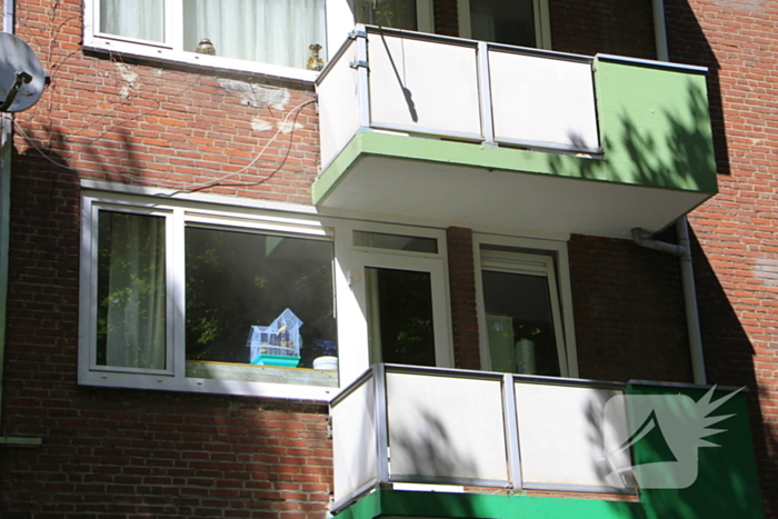 Vogels gered door brandweer bij woningbrand