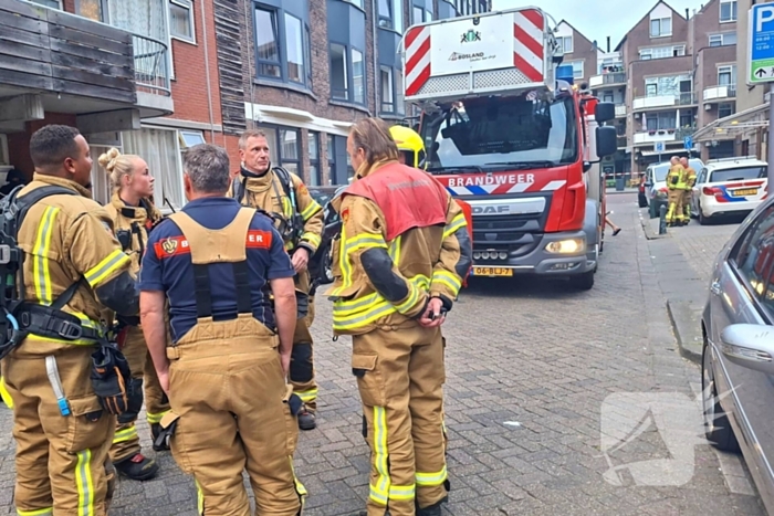Brand in keuken leidt tot inzet brandweer