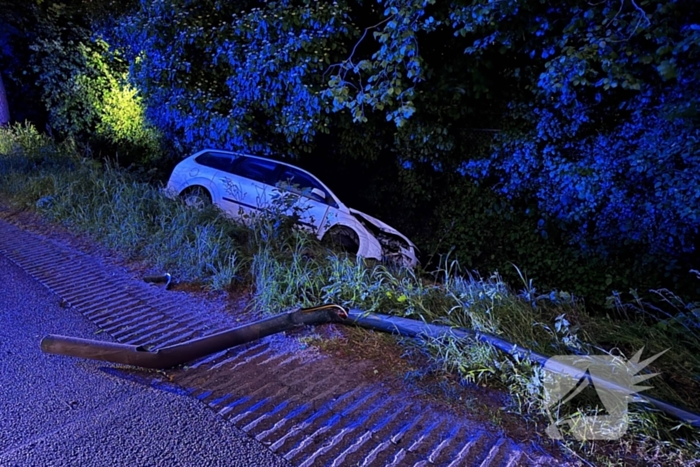 Beschonken automobilist verzet zich hevig bij aanhouding na eenzijdig ongeval
