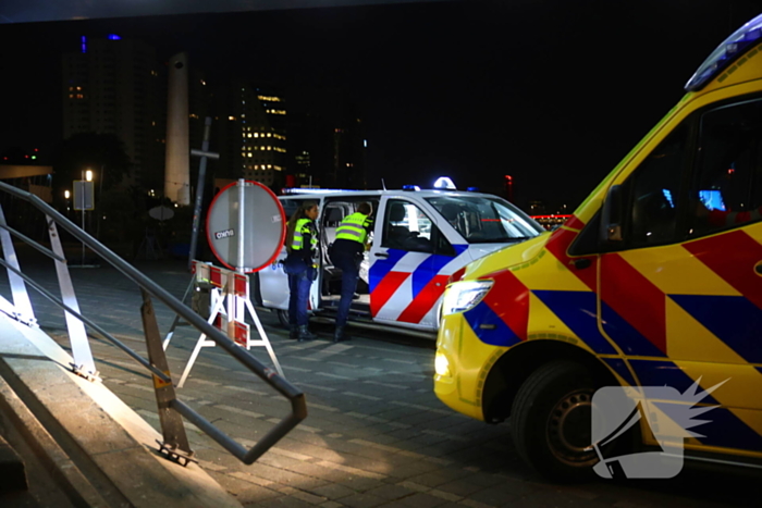 Drijfnatte man aangetroffen na zwemtocht