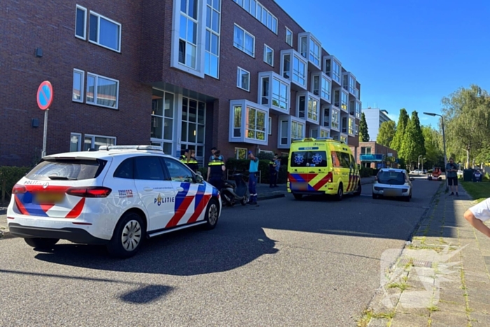 Scooterrijder gewond na val