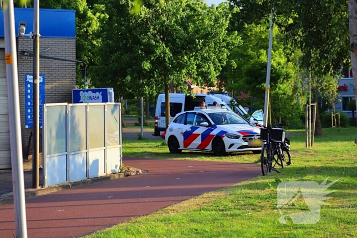 Botsing tussen twee fietsen op fietspad