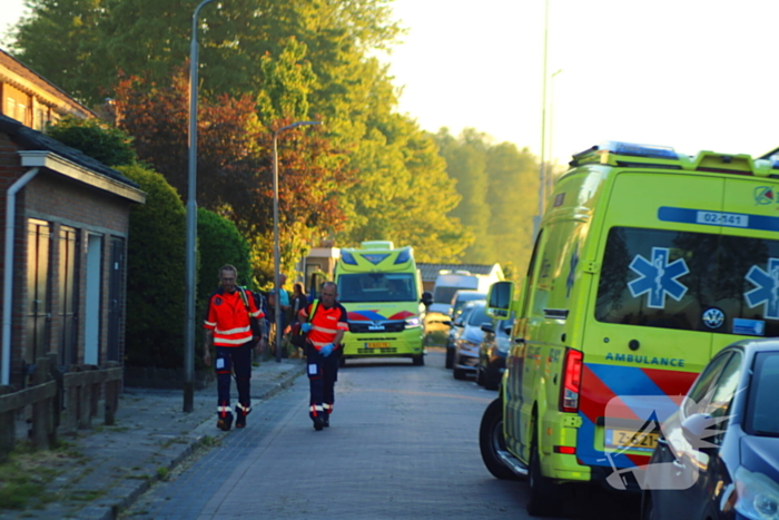 Traumateam assisteert bij medische noodsituatie