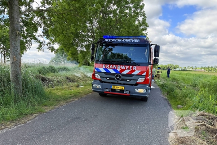 Bermbrand snel geblust
