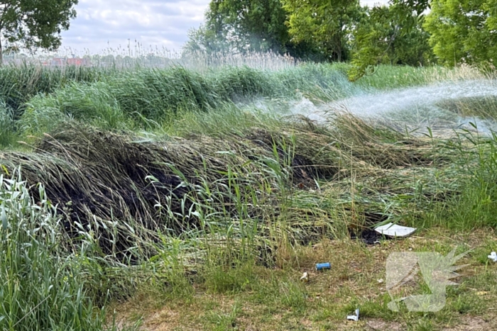 Bermbrand snel geblust