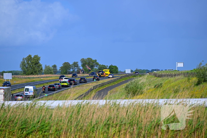 Ongeval zorgt voor verkeershinder