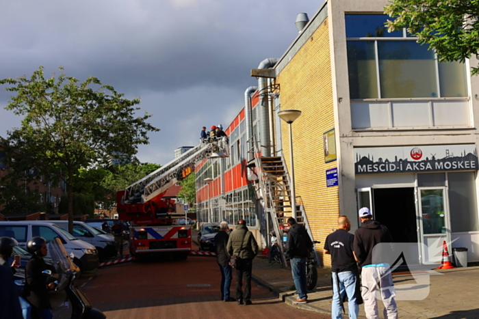 Brandweer ingezet voor brand in bedrijfspand