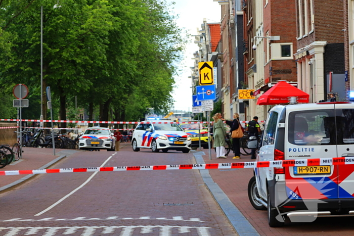 Schietpartij leidt tot gewonde en afzetting van de straat