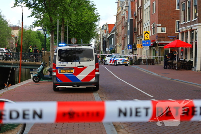 Schietpartij leidt tot gewonde en afzetting van de straat