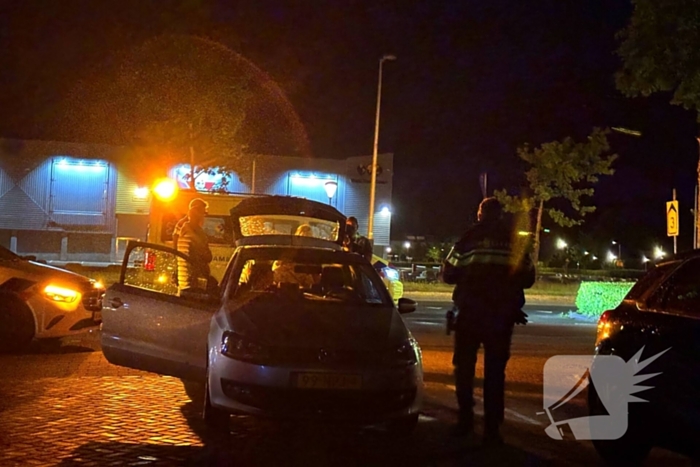 Botsing tussen auto en scooter