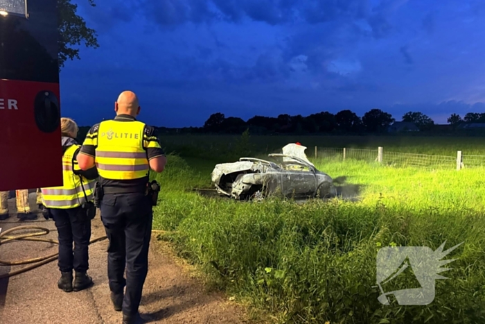 Brandweer ingezet voor autobrand