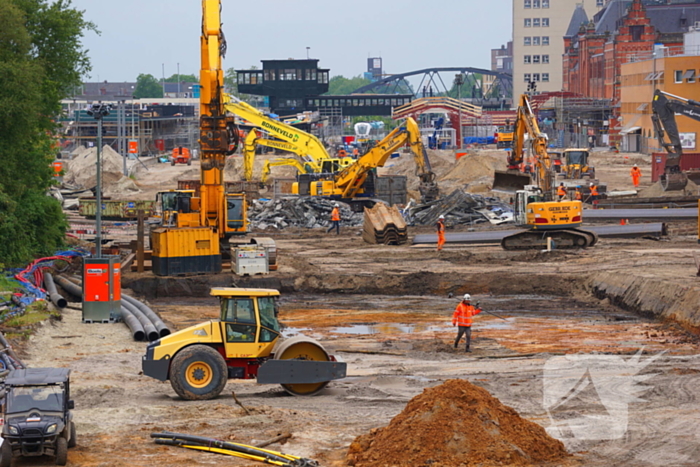 Loopbrug bij hoofdstation verwijderd
