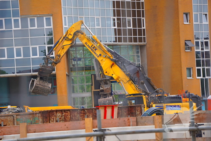 Loopbrug bij hoofdstation verwijderd