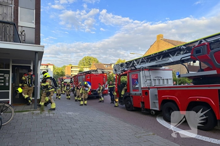 Brand op balkon snel onder controle