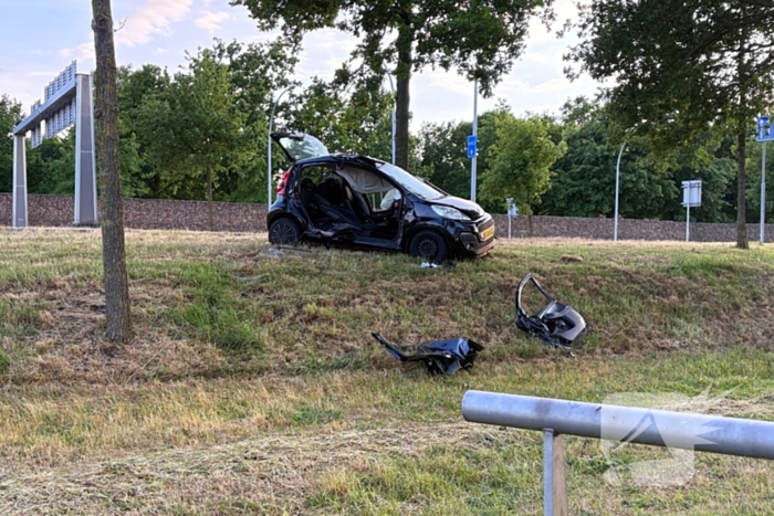 Meerdere gewonden bij eenzijdig ongeval