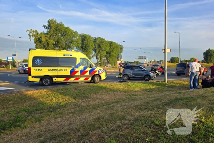 Brommobiel fiks beschadigd bij ongeval