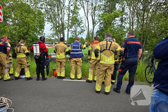 Brandweerduikers ingezet bij mysterieus fietsincident