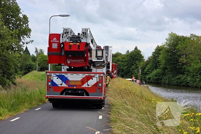 Brandweerduikers ingezet bij mysterieus fietsincident