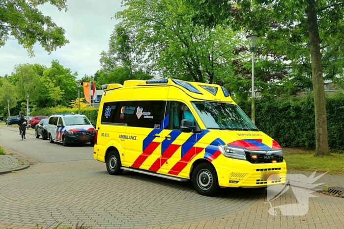 Botsing tussen auto en scooter