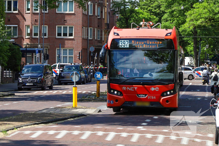 Aanrijding tussen brommobiel en auto met gewonde