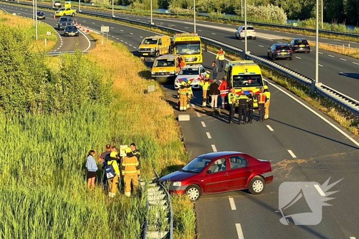 Ongeval leidt tot gewonden en verkeershinder