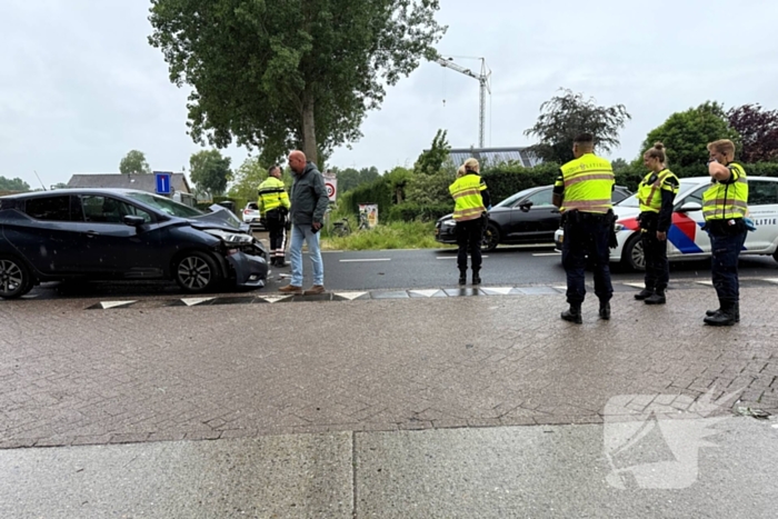 Ongeval met gewonden en verkeersregelingen