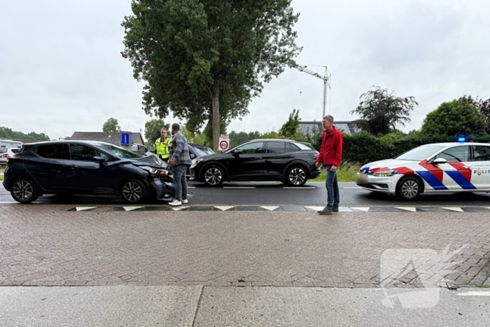 Ongeval met gewonden en verkeersregelingen