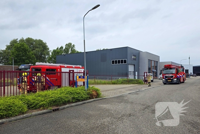 Brandweer zet snel in op brandmelding in pand