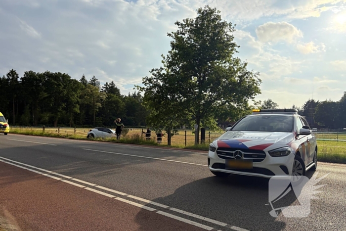 Flinke schades na aanrijding tussen auto's
