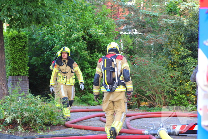 Gewonde bij uitslaande woningbrand
