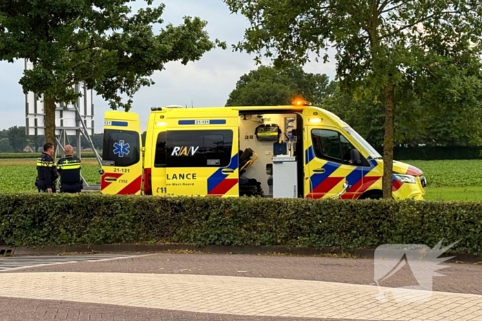 Fietser gewond na val op fietspad