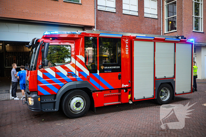 Brandmelding leidt tot ontruiming winkelcentrum