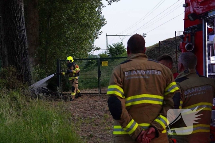 Scooterbrand snel geblust