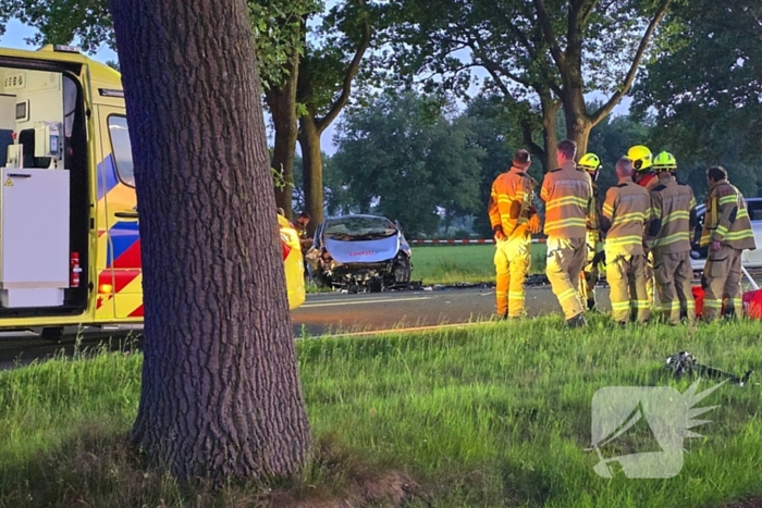 Dode bij ernstige frontale aanrijding