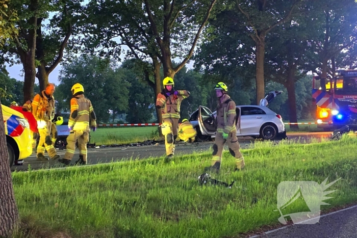 Dode bij ernstige frontale aanrijding