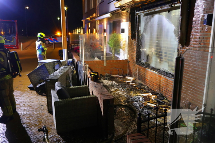 Flinke brand zorgt voor schade aan woning