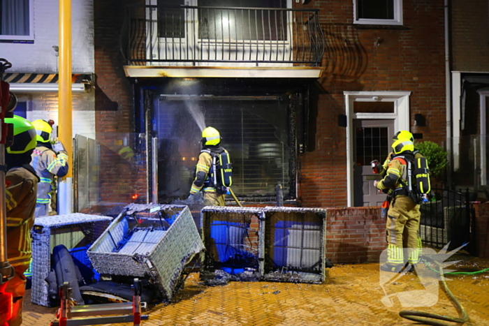 Flinke brand zorgt voor schade aan woning