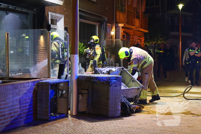 Flinke brand zorgt voor schade aan woning