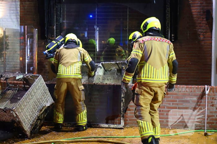 Flinke brand zorgt voor schade aan woning