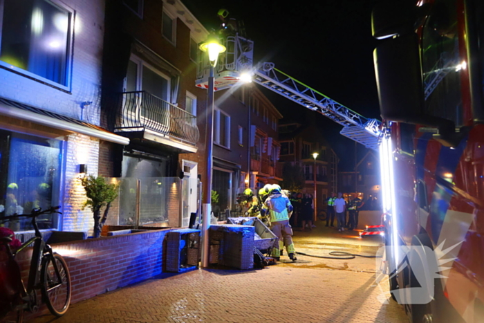 Flinke brand zorgt voor schade aan woning