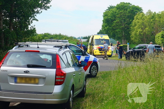 Fietser gewond bij aanrijding met auto